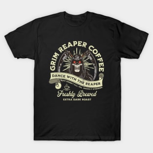 Grim Reaper Extra Dark Roast Coffee T-Shirt